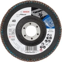 Abbildung von Fächerschleifscheibe X571 Best for Metal, Ø 125mm, K40
