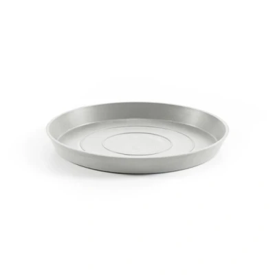 Abbildung von Ecopots saucer round 21 cm weiß grau