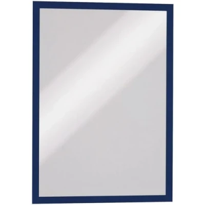 Abbildung von Durable Info Rahmen Duraframe (A3, selbstklebend mit Magnetverschluss) 2 Stück, dunkelblau, 487307