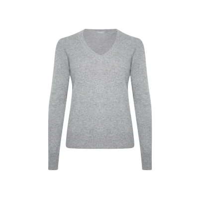 Abbildung von Style Republic V NECK Strickpullover, Damen, Größe: 36, Light grey melange