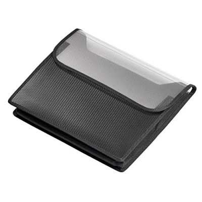 Abbildung von VELOFLEX 1443482 Sammelbox VELOBAG, Heftbox, Sammelmappe, DIN A4, PP Folie, 40 mm Füllhöhe, schwarz, 1 Stück