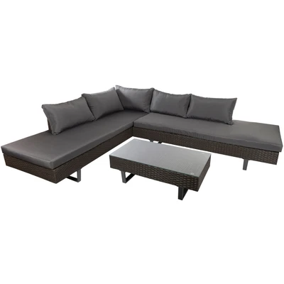 Abbildung von my Flair Gartenlounge Set, (2 tlg.), 1 Sofa, Tisch