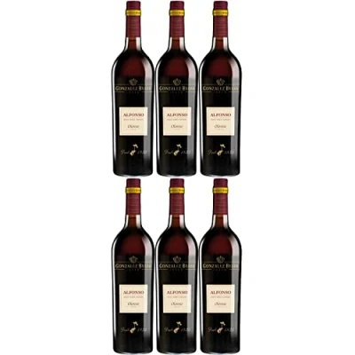 Abbildung von González Byass Alfonso Oloroso Sherry weiß trocken seco Jerez Spanien I Visando Paket (6 Flaschen)
