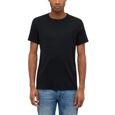 Abbildung von Mustang Tshirt basic, Herren, Größe: 3XL, Schwarz