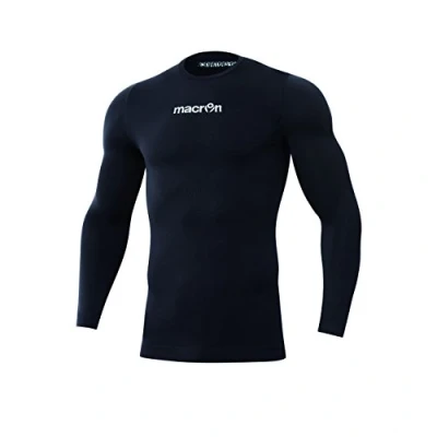 Abbildung von Macron Herren Performance Langarm Shirt, Schwarz, XL