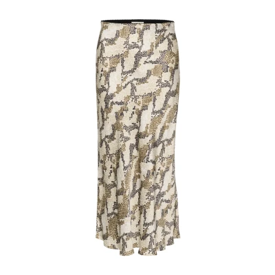 Abbildung von Part Two Laurina Maxirock, Damen, Größe: 44, French oak snake print
