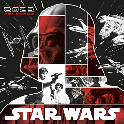 Abbildung von Star Wars Kalender für Erwachsene 2023 Monatsplaner 30 cm x offizieller Merchandise Artikel