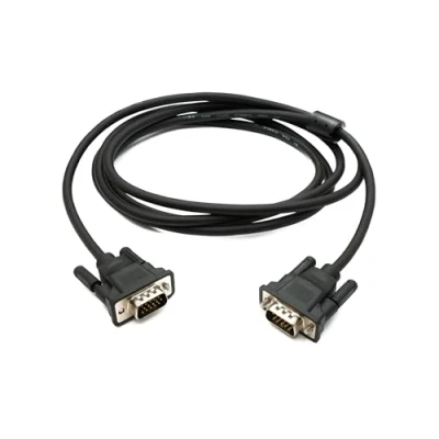 Abbildung von System S VGA Kabel 2 m HD15 Stecker zu Panel Mount Schraube DSub 15pin Adapter