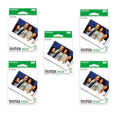Abbildung von Fujifilm Instax Wide Instant Folien für Fuji 210 200 100 300 5 Stück