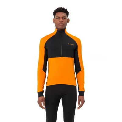 Abbildung von Vaude KURO Halfzip Cyclingtrikot, Herren, Größe: Small, Kurkuma