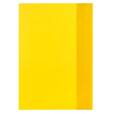 Abbildung von 25 x Herlitz Heftumschlag A4 PP transparent gelb