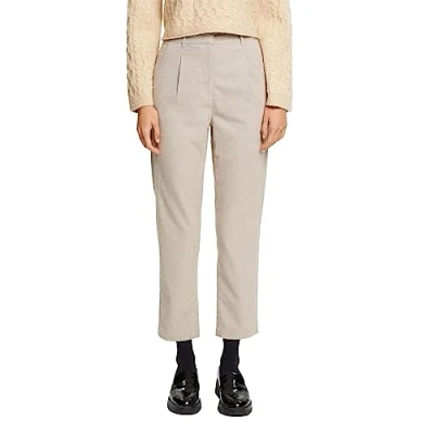 Abbildung von ESPRIT Damen 112EE1B313 Hose, 260/LIGHT Taupe, 36