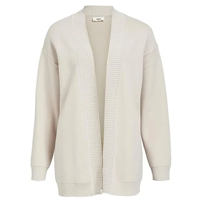 Abbildung von Object Objreynard Cardigan Strickjacke, Damen, Größe: 42, Silver gray