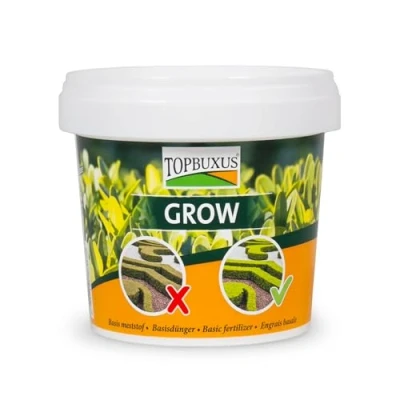 Abbildung von TOPBUXUS GROW Professioneller Buchsbaumdünger 500g für 10m2 Keine gelben Blätter