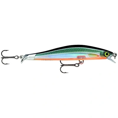 Abbildung von Rapala Unisex Adult Ripstop Angelköder Angelzubehör mit Zweiteiliger Tauchschaufel Süßwasser Spinnköder Lauftiefe 1,3 1,6m Fischköder 12cm, 14g Hergestellt in Estland Halloween