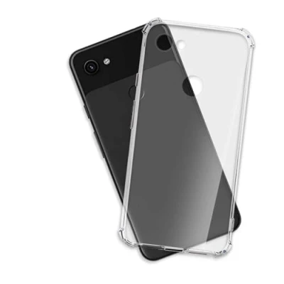 Abbildung von mtb more energy® Case Soft Armor kompatibel mit Google Pixel 3a (5.6&#039;&#039;) Anti Shock Verstärkung 1,5mm TPU Schutz Hülle Cover Tasche Handyhülle