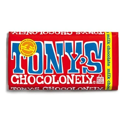 Abbildung von Tony&#039;s Chocolonely Milk Chocolate Bar Original 6 oz.