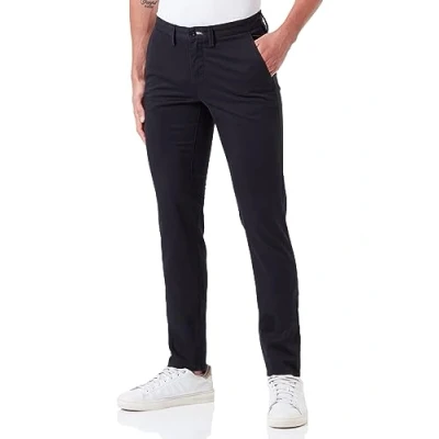 Abbildung von GANT Herren Slim Twill Chinos Hose, Black, 42 W/30 L