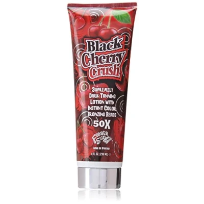 Abbildung von Fiesta Sun Black Cherry Crush Dark Supremely Tanning Lotion mit Bronzing Beads 236ml