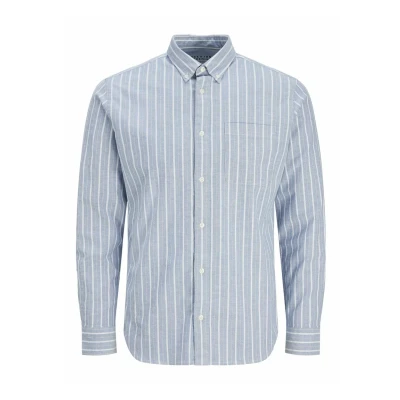 Abbildung von Jack &amp; Jones Premium Brook Oxford Hemd, Herren, Größe: XXL, Night sky