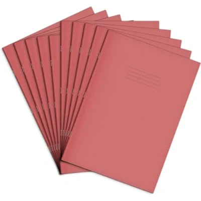Abbildung von Rhino F8M Übungsbuch, A4, 80 Seiten, Rosa, 10 Stück