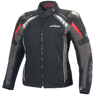 Abbildung von Büse Motorradjacke B.Racing Pro Textiljacke schwarz / anthrazit Damen 46