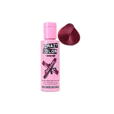 Abbildung von 4 X Crazy Color Renbow Semi Permanent Hair Colour Cream Dye 100ml Box of Four Burgundy