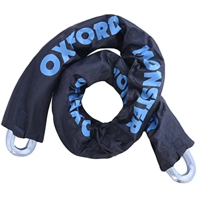 Abbildung von OXFORD OFM15 Monster Lange Ende Verknüpfung Kette Sperren, 14mm, 1.5m