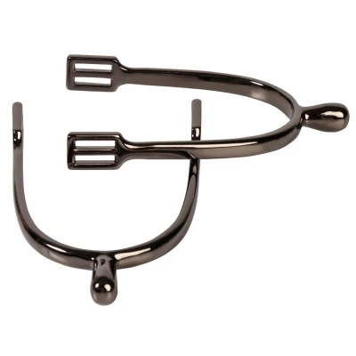 Abbildung von Harry&#39;s Horse Sporenknopf aus Edelstahl, RotgussVerkauft von HypoStore