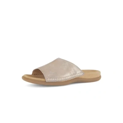 Abbildung von Gabor Damen Pantoletten, Frauen Slipper,Best Fitting,Schlupfschuhe,schluepfschuhe,Slip ons,Backless Slipper,Mules,Muschel,39 EU / 6 UK