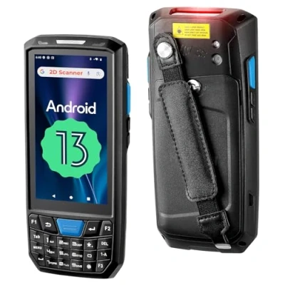 Abbildung von MUNBYN Handheld Computer Android 9.0 POS Terminal Industrie PDA Scanner Honeywell 2D Barcode mit 3G 4G Bluetooth Touchscreen/mit SDK IPDA035