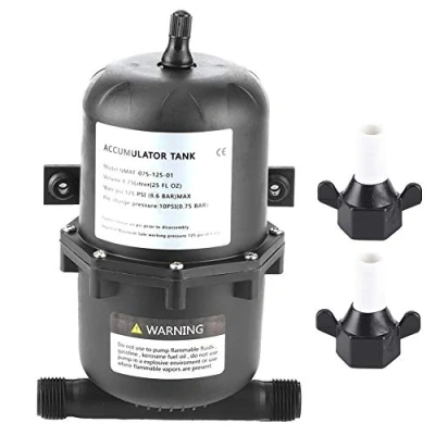 Abbildung von Druckspeicher Speicherbehälter Für Boote, Speicherdrucktank Wasserpumpen Durchflussregelung 0,75 L 125 Psi Wasserdicht Marine Wohnmobilboote