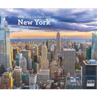 Abbildung von DUMONT Über den Dächern von New York 2025 Wandkalender, 60x50cm, Fotokunst Kalender mit einzigartigen Aussichten auf York, Aufnahmen in hoher Qualität, Spiralbindung