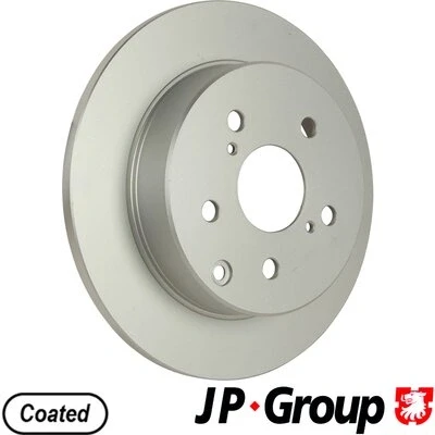 Abbildung von JP GROUP 4863201200 Bremsscheibe Hinterachse 281 12 5 voll beschichtet TOYOTA: RAV4 IV SUV, III SUV