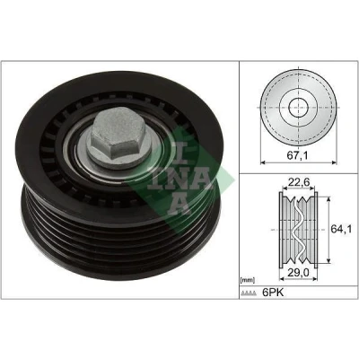 Abbildung von INA 532 1076 10 Umlenkrolle OPEL: Grandland X