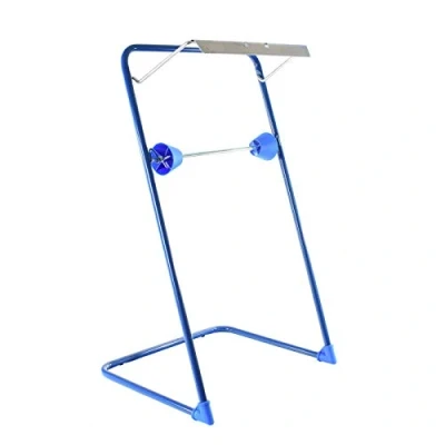 Abbildung von SemyTop ST 88521 Putzrollen Spender, Bodenständer, Metall, Blau
