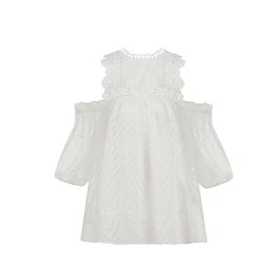 Abbildung von swirlie Damen Bluse, Wollweiss, Large