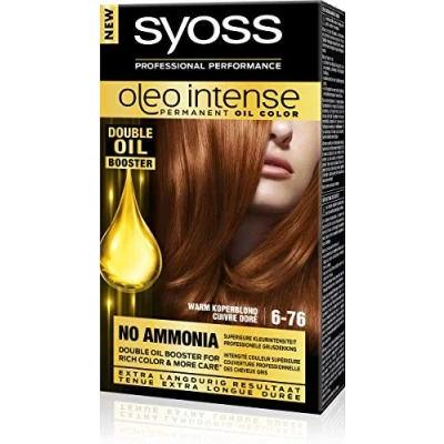 Abbildung von Syoss Color Oleo Intense 6 76 warm koperblond haarverf 1set