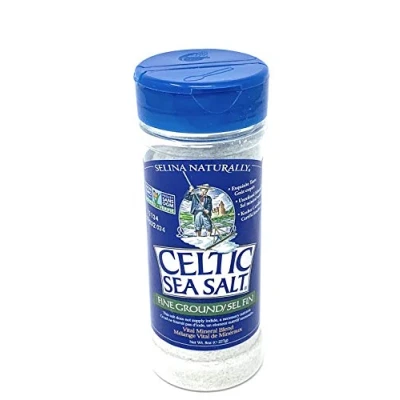Abbildung von Celtic Sea Salt?, Fine Ground, By The Grain &amp; Salt Society, 8 oz. Shaker