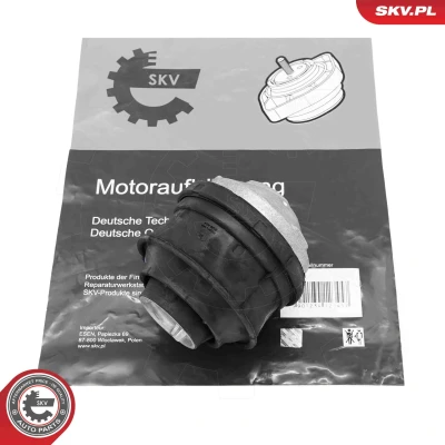 Abbildung von ESEN SKV 75SKV146 Motorlager links Hydrolager Gummi 110mm MERCEDES BENZ: C Klasse T modell, Limousine, CLK Coupe