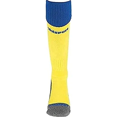 Abbildung von uhlsport Herren Club Stutzenstrumpfe, limonengelb/azurblau, 33 36