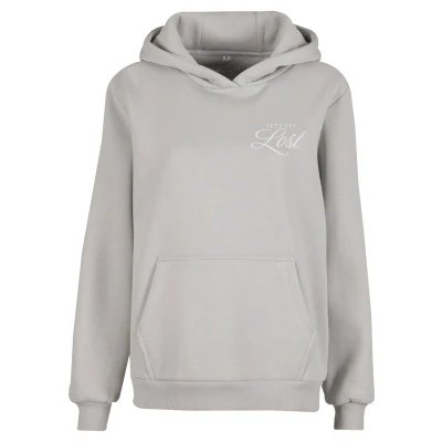 Abbildung von Mister Tee LOST Flowers Kapuzenpullover, Damen, Größe: Small, Lightasphalt