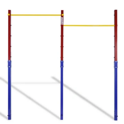 Abbildung von CCLIFE Turnreck Reckstange Turnstange outdoor bis 150kg Höhenverstellbar