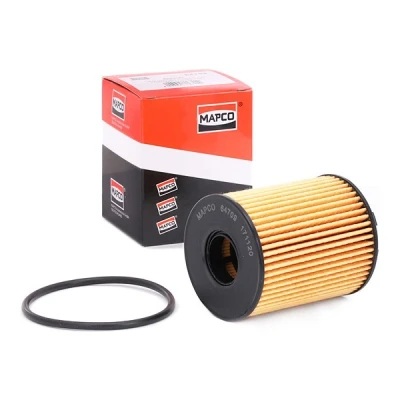 Abbildung von MAPCO 64709 Ölfilter Filtereinsatz OPEL: Corsa D Schrägheck, Astra H Meriva A, FIAT: 500 Grande Punto Schrägheck