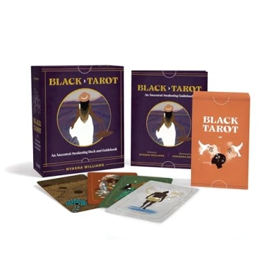 Abbildung von Black Tarot: An Ancestral Awakening Deck and Guidebook (RP Studio)