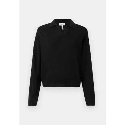 Abbildung von Object OBJTHESS L/S V Neck Knit Polo NOOS