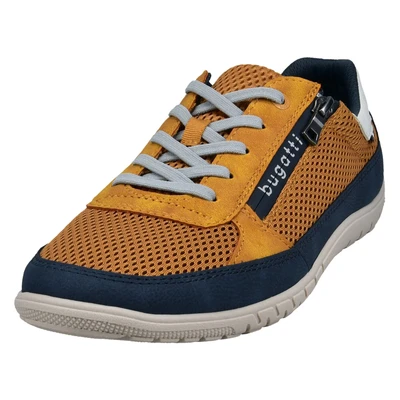 Abbildung von bugatti Sneaker, Freizeitschuh, Halbschuh, Schnürschuh mit Kontrastbesätzen