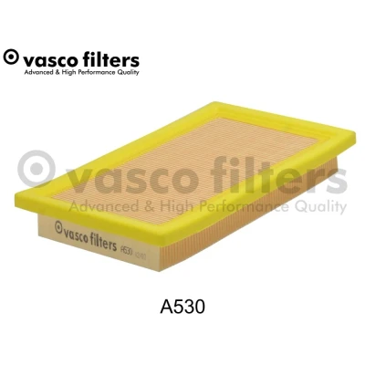 Abbildung von DAVID VASCO A530 Luftfilter 36 153 247 rechteckig Filtereinsatz FIAT: Panda I Schrägheck, Uno PIAGGIO: Porter Pritsche/Fahrgestell
