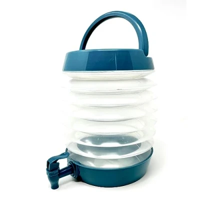 Abbildung von Faltbarer Wasserspender 5,5 Liter Farbe: Petrol Camp4