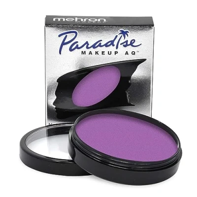 Abbildung von Mehron Paradise Make up AQ Pro Size Perfekt für Bühnen und Bildschirmvorführungen, Spezialeffekte, Cosplay Halloween Wasseraktiviertes Gesichts Körperfarben 40 g Mauve